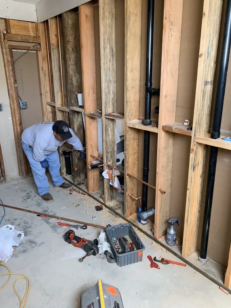 Commercial rough-in plumbing for Water Heater Replacement in Mulberry Grove